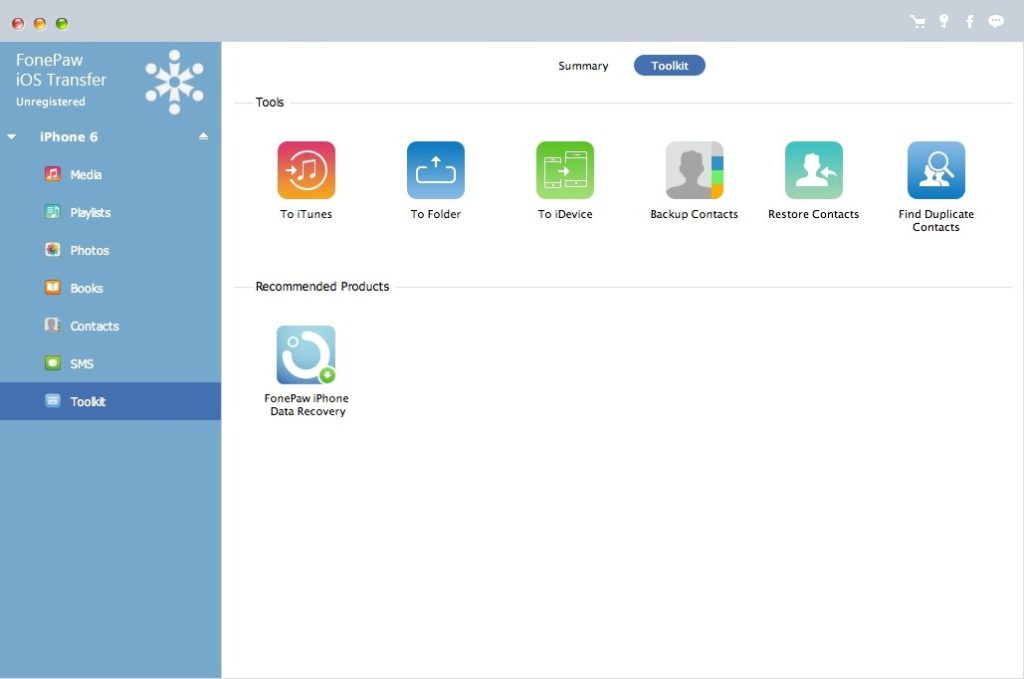 FonePaw iOS Transfer v7.0.0 Free Download