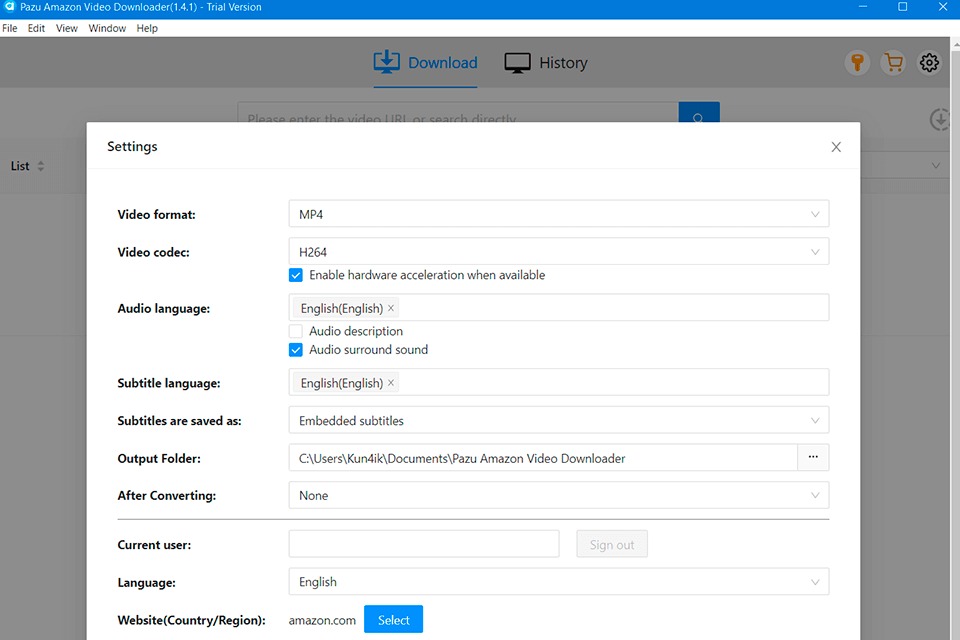 Pazu Amazon Video Downloader v1.9.2 Free Download