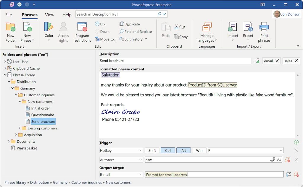 PhraseExpress 2025 (v17.0.125) Free Download