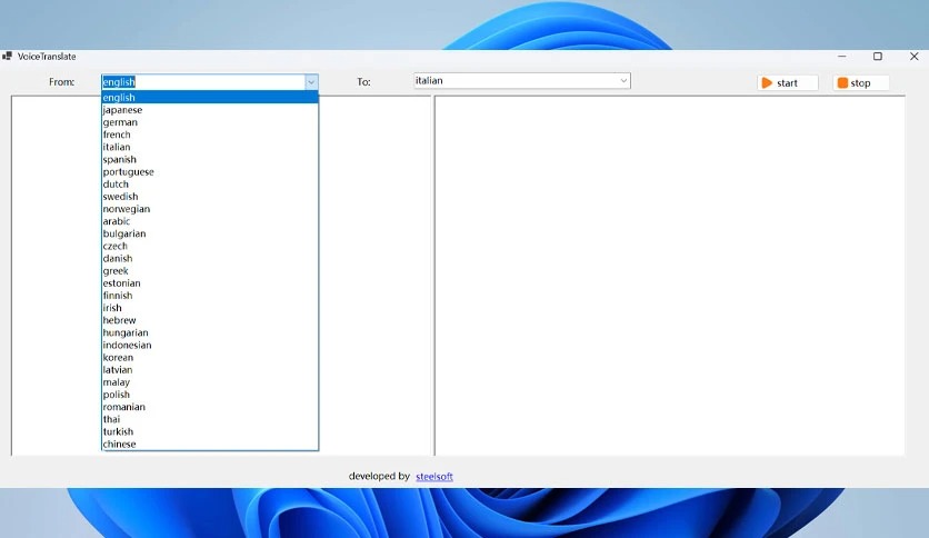 VoiceTranslate v1.0.2 Free Download on PC