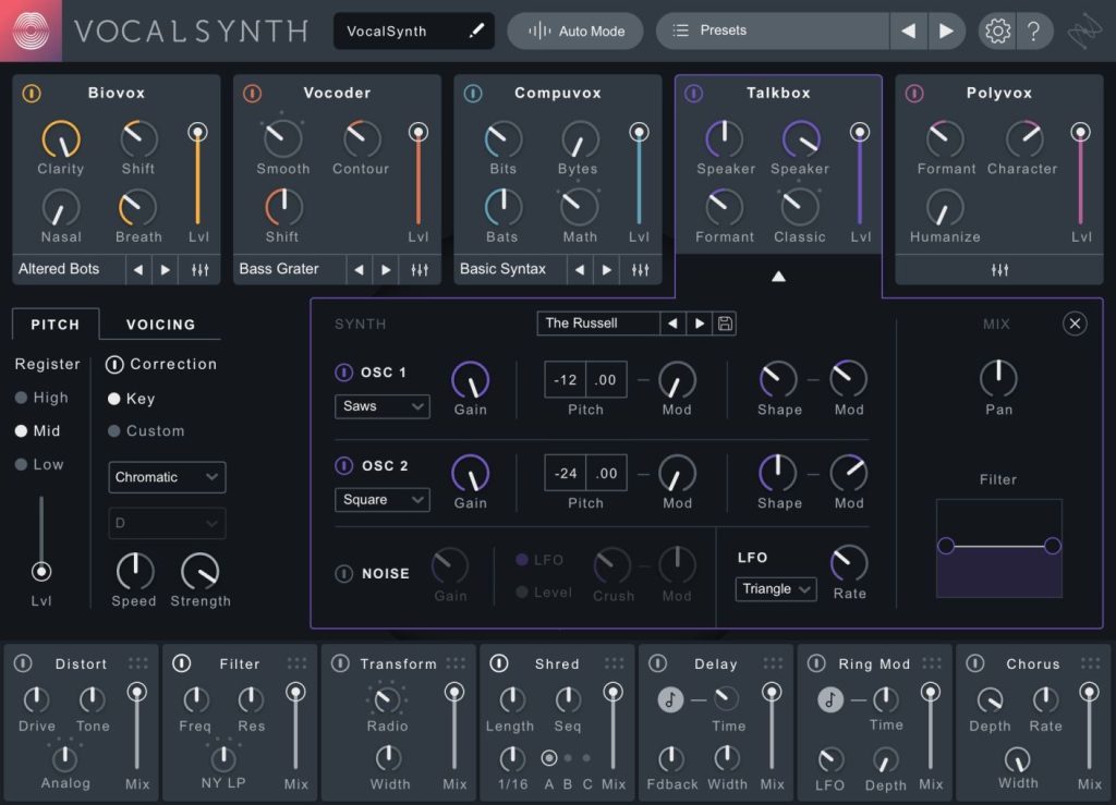 iZotope VocalSynth Pro (v2.7.0) Free Download